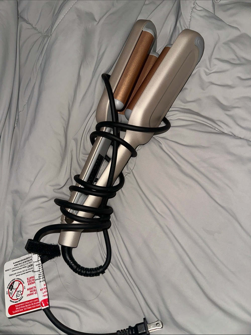 Rose Gold Hair Styling Iron by